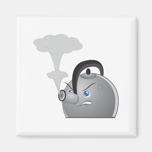 Boze Theepot Magneet (Voorkant)