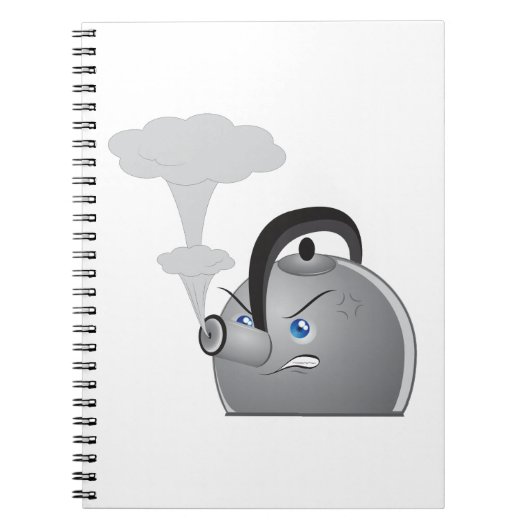 Boze Theepot Notitieboek (Voorkant)