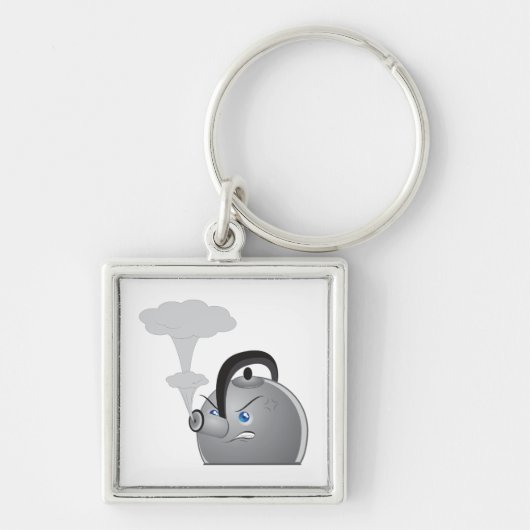 Boze Theepot Sleutelhanger (Voorkant)