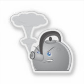 Boze Theepot Sticker (Voorkant)