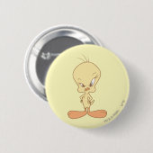 Boze Tweety Ronde Button 5,7 Cm (Voorkant /achterkant)