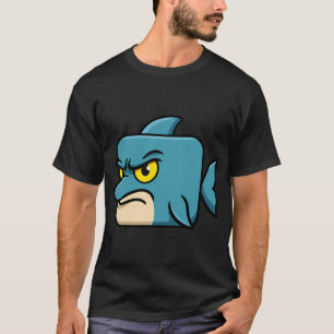 Boze Vierkante Dolfijn T-shirt