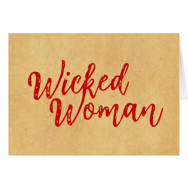 Boze vrouw (Voorkant Horizontaal)