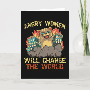 Boze vrouwen zullen de wereld veranderen kaart