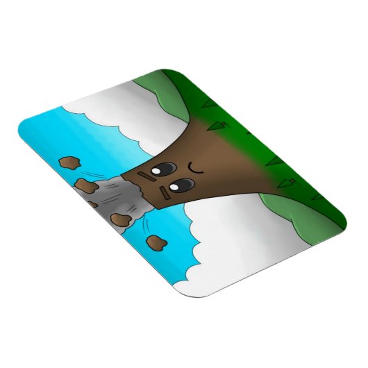 Boze vulkaan magneet (Rechterzijde)