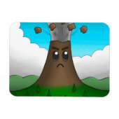 Boze vulkaan magneet (Horizontaal)