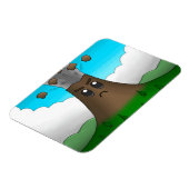 Boze vulkaan magneet (Linkerzijde)