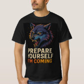 Boze Wolf T-shirt (Voorkant)