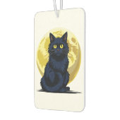 Boze zwarte kat luchtverfrisser (Links)
