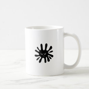 Boze Zwarte Verfspatten Koffiemok