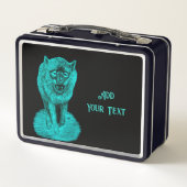 Boze Zwarte Wolf in de Nacht (Achterkant)