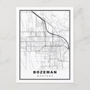 Bozeman Kaart