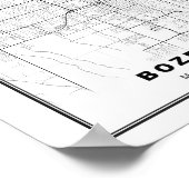 Bozeman Map Poster (Hoek)