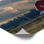 Bozeman, Montana, Barn Poster (Hoek)