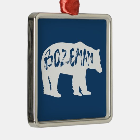 Bozeman Montana Beer Metalen Ornament (Rechts)