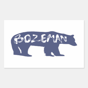 Bozeman Montana Beer Rechthoekige Sticker