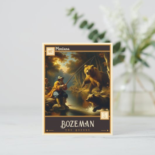 Bozeman, Montana |  Briefkaart (Staand voorkant)