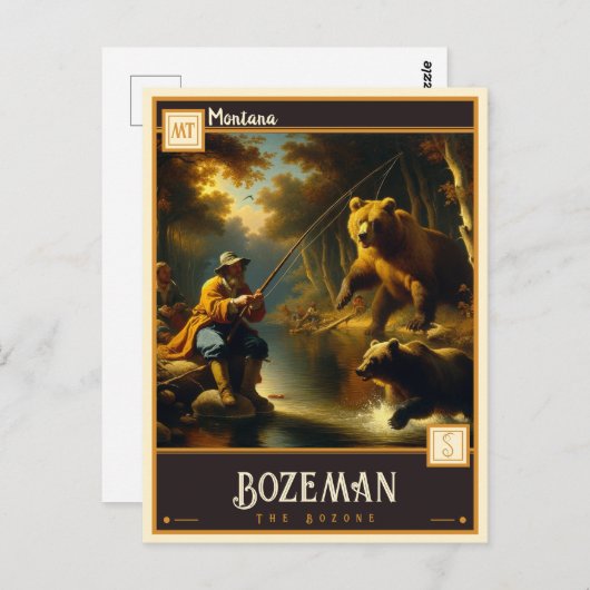 Bozeman, Montana |  Briefkaart (Voorkant / Achterkant)