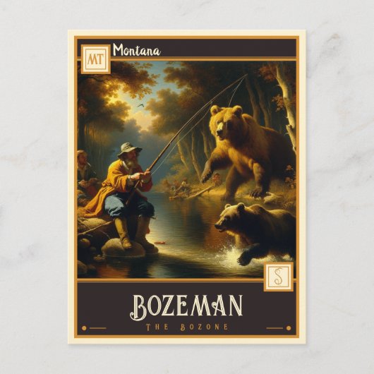 Bozeman, Montana | Briefkaart (Voorkant)