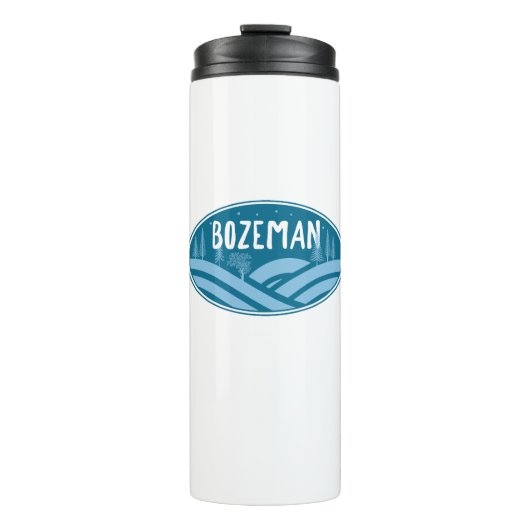 Bozeman Montana Buitenland Thermosbeker (Voorkant)