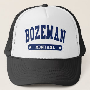 Bozeman Montana College Style en shirten Trucker Pet
