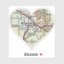 Bozeman Montana  kaart