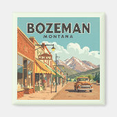  Bozeman Montana Magneet (Voorkant)