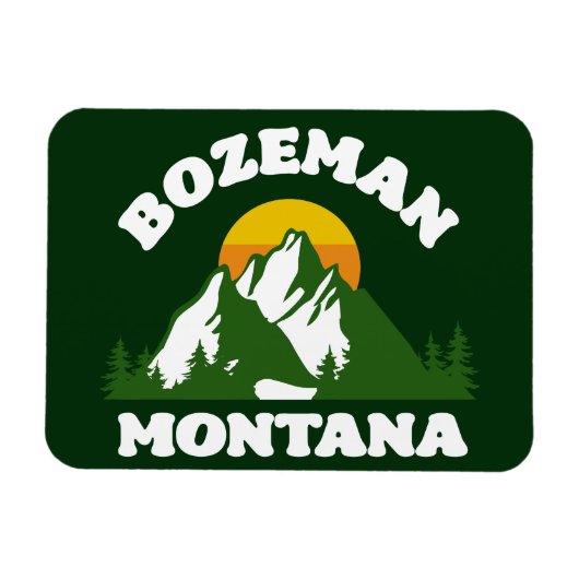 Bozeman, Montana Magneet (Horizontaal)