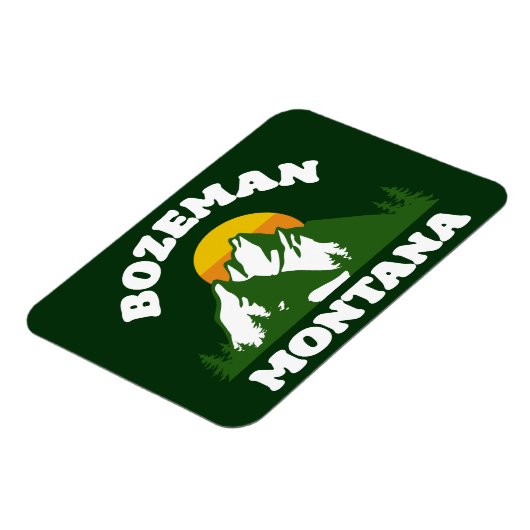 Bozeman, Montana Magneet (Linkerzijde)
