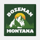 Bozeman, Montana Magneet (Voorkant)