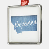 Bozeman, Montana Metalen Ornament (Links)