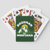 Bozeman, Montana Pokerkaarten (Achterkant)