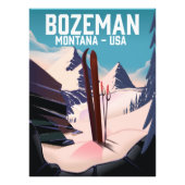 Bozeman Montana poster (Voorkant)