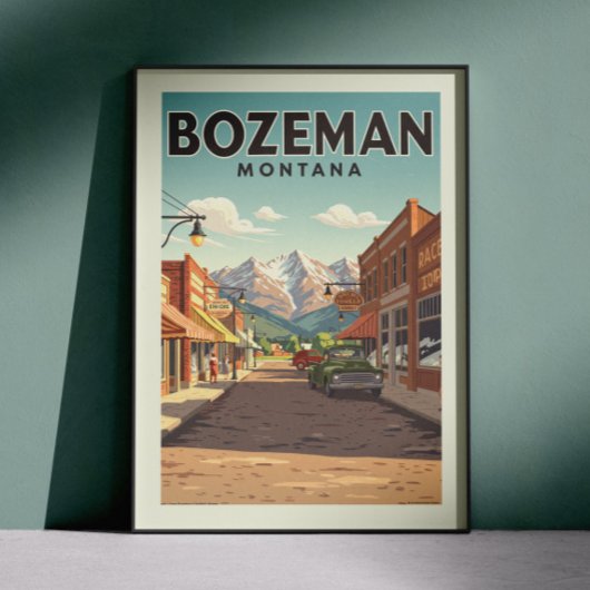  Bozeman Montana Poster