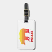 Bozeman Montana Rainbow Beer Bagagelabel (Voorkant verticaal)