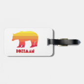 Bozeman Montana Rainbow Beer Bagagelabel (Achterkant horizontaal)