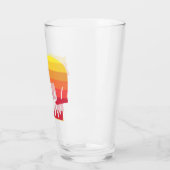 Bozeman Montana Rainbow Beer Glas (Links)