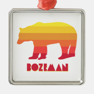 Bozeman Montana Rainbow Beer Metalen Ornament