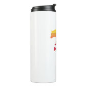 Bozeman Montana Rainbow Beer Thermosbeker (Gedraaid links)