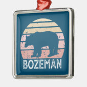 Bozeman Montana Retro Beer Metalen Ornament (Links)