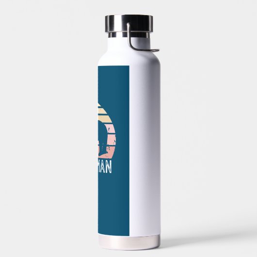 Bozeman Montana Retro Beer Waterfles (Links)