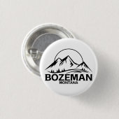 Bozeman, Montana Ronde Button 3,2 Cm (Voorkant /achterkant)