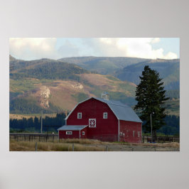 Bozeman, Montana, Schuur Poster