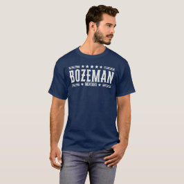 BOZEMAN MONTANA Stars & Stripes T-shirt