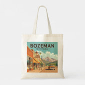  Bozeman Montana Tote Bag (Achterkant)