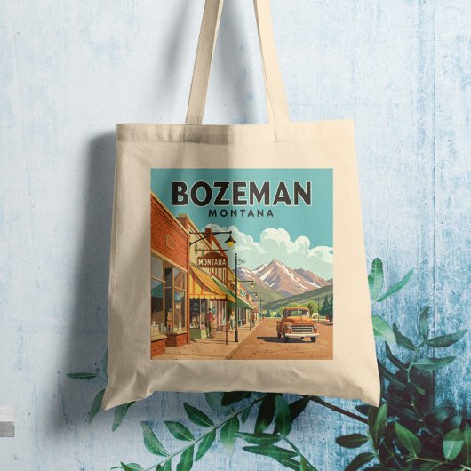  Bozeman Montana Tote Bag