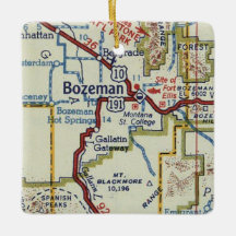 Bozeman MT kaart