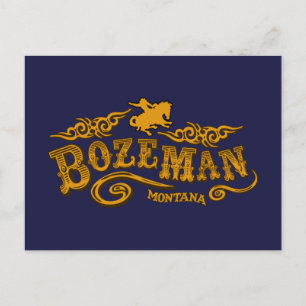 Bozeman Saloon Briefkaart