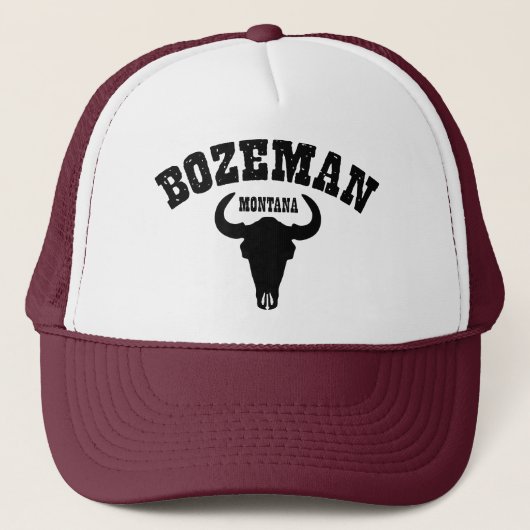 Bozeman Steer Trucker Pet (Voorkant)