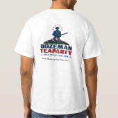 Bozeman Tea Party T-Shirt (Achterkant)